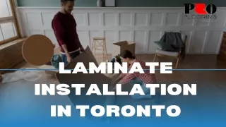 Get the Best Laminate Installation in Toronto