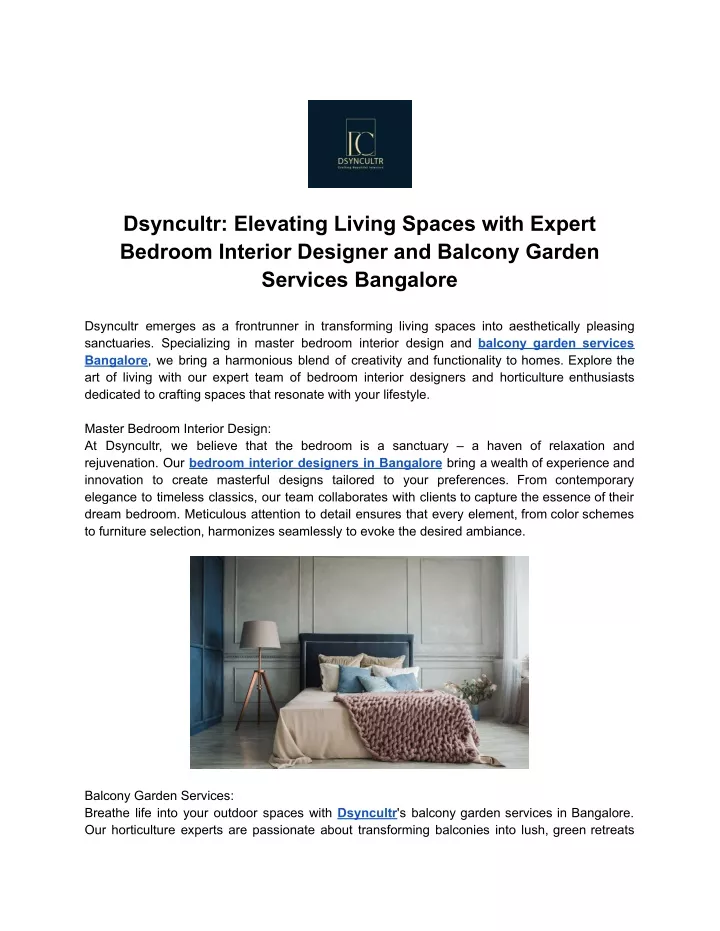 dsyncultr elevating living spaces with expert