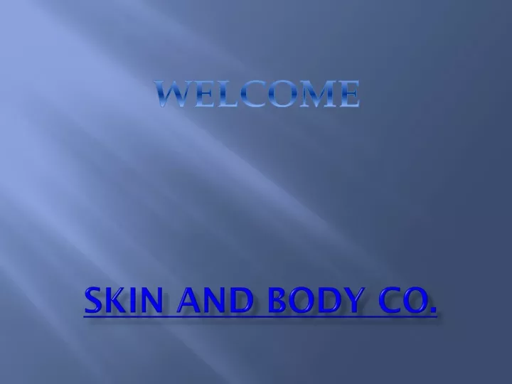 skin and body co