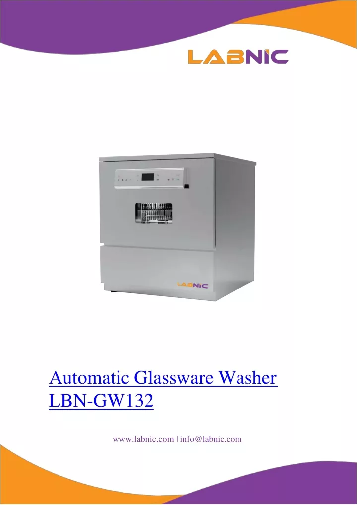 automatic glassware washer lbn gw132