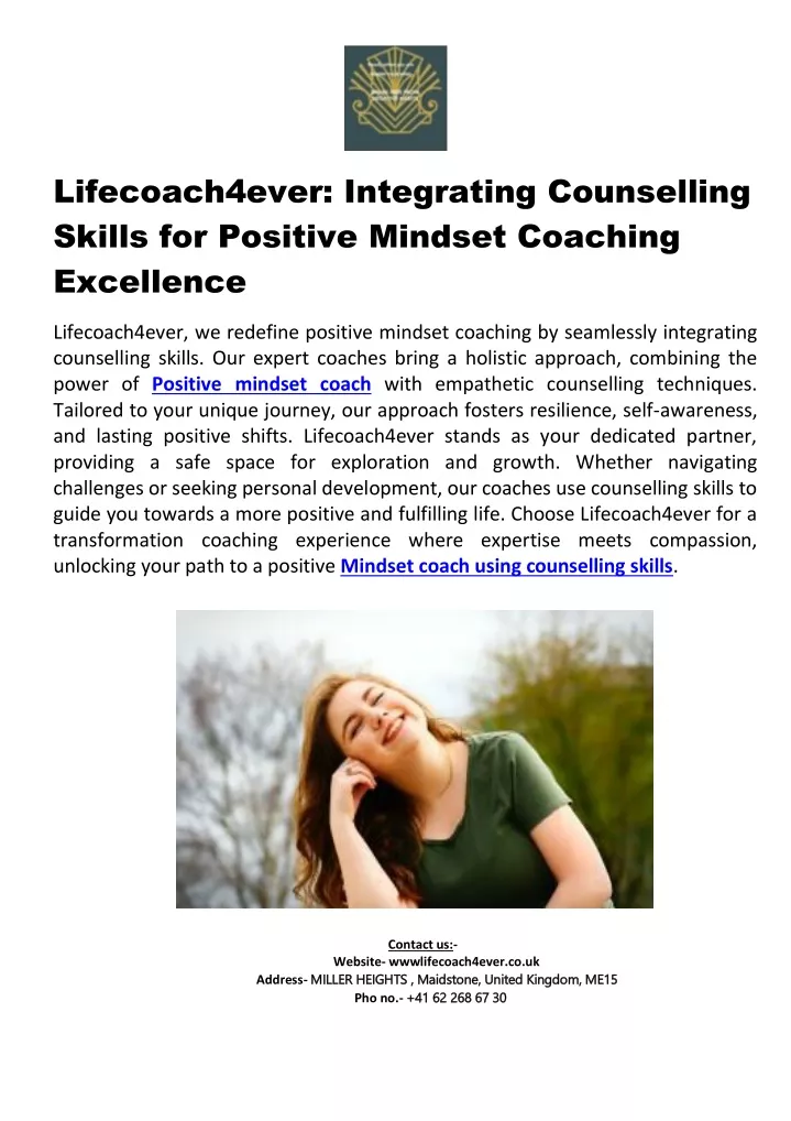 lifecoach4ever integrating counselling skills