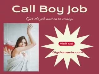 Call boy job play boy