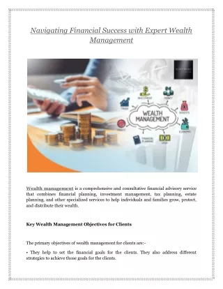 navigating financial success with expert wealth