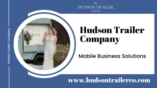 Step Van Food Truck for Sale - Hudson Trailer Company