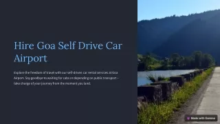 Self Drive Car Rental Aiport Goa