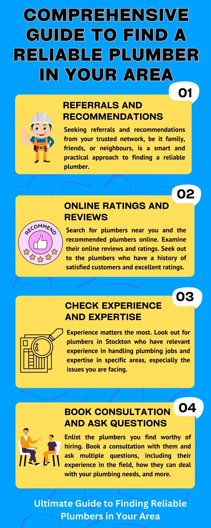 comprehensive guide to find a reliable plumber