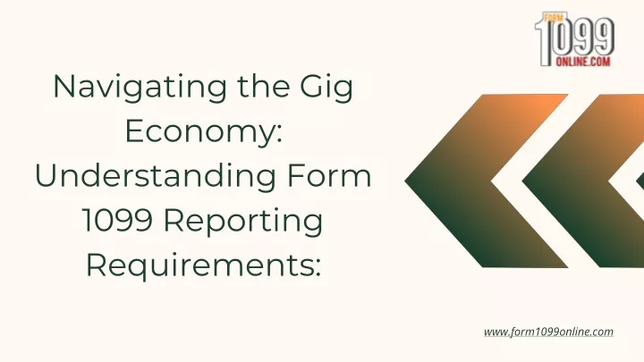 navigating the gig economy understanding form