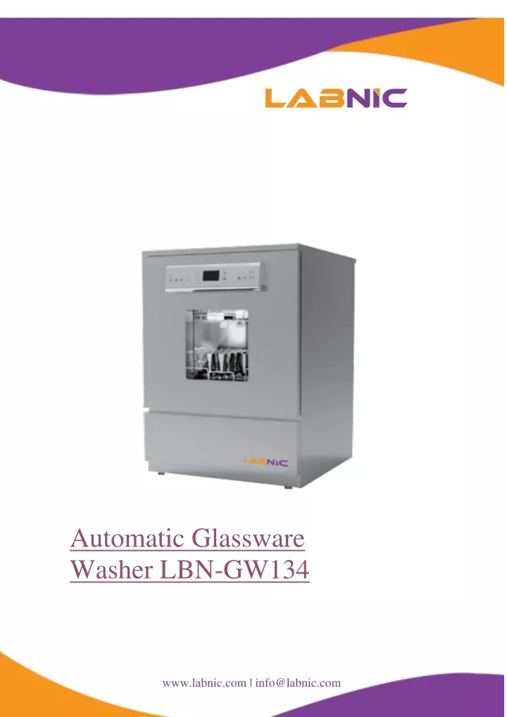 automatic glassware washer lbn gw134