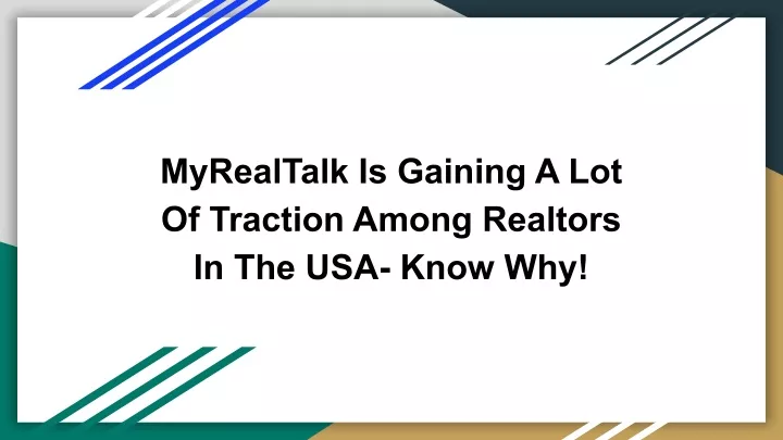 myrealtalk is gaining a lot of traction among