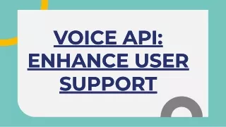 Voice Call API