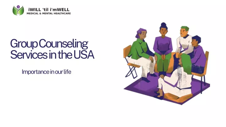 group counseling services in the usa