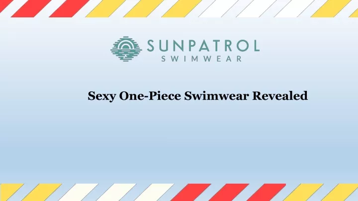 sexy one piece swimwear revealed