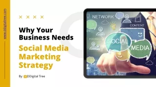 Why Your Business Needs a Social Media Marketing Strategy - DDigitalTree