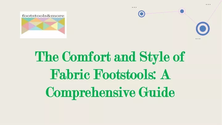 the comfort and style of the comfort and style