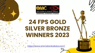 MAAC 24 FPS GOLD SILVER BRONZE WINNERS 2023