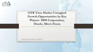 OTR Tires Market