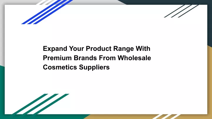expand your product range with premium brands