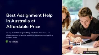 best assignment help in australia at affordable