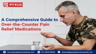 A Comprehensive Guide to Over-the-Counter Pain Relief Medications