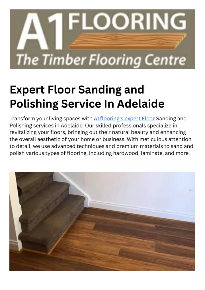expert floor sanding and polishing service