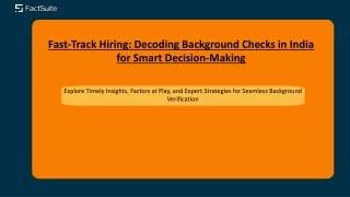 explore timely insights factors at play