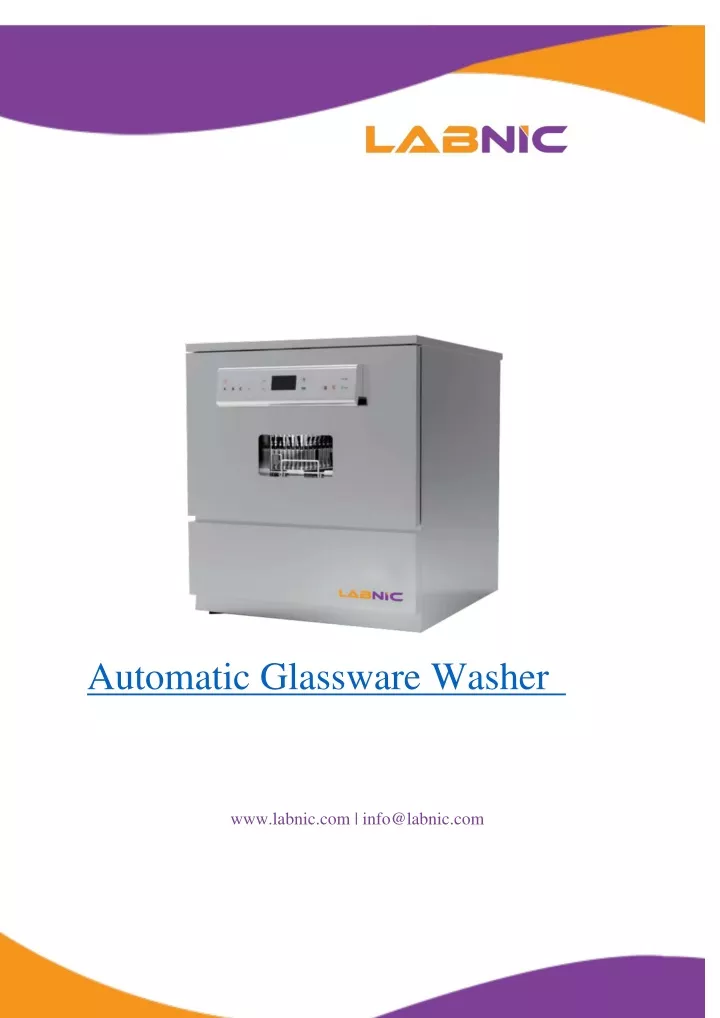 automatic glassware washer www labnic