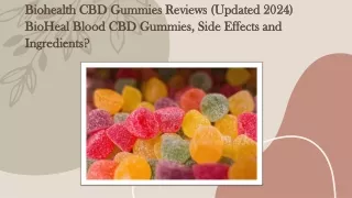 BioHealth CBD Gummies