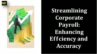 Corporate Payroll Solution