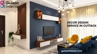 Decor Design Service in Cuttack