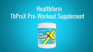 Healthfarm ThPreX Pre-Workout Supplement