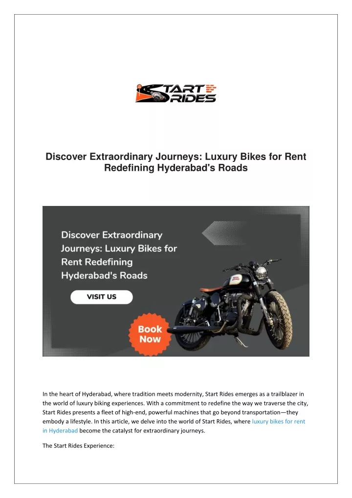 discover extraordinary journeys luxury bikes