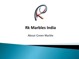 About Green Marble