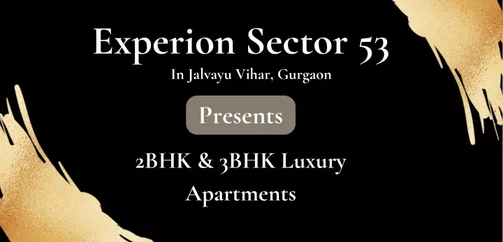 experion sector 53 in jalvayu vihar gurgaon