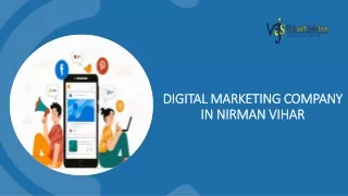 Digital Marketing Company in Nirman Vihar