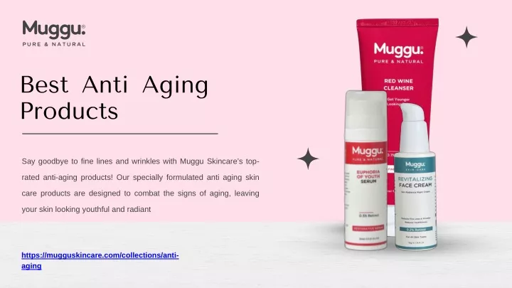 best anti aging products