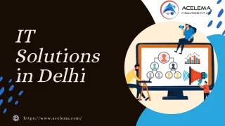 Revolutionizing Digital Landscapes Cutting-Edge IT Solutions in Delhi