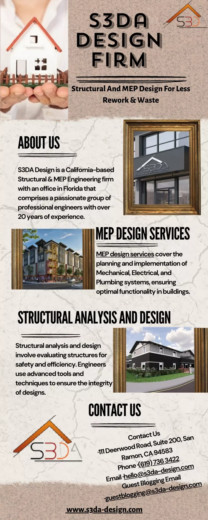 structural and mep design for less rework waste