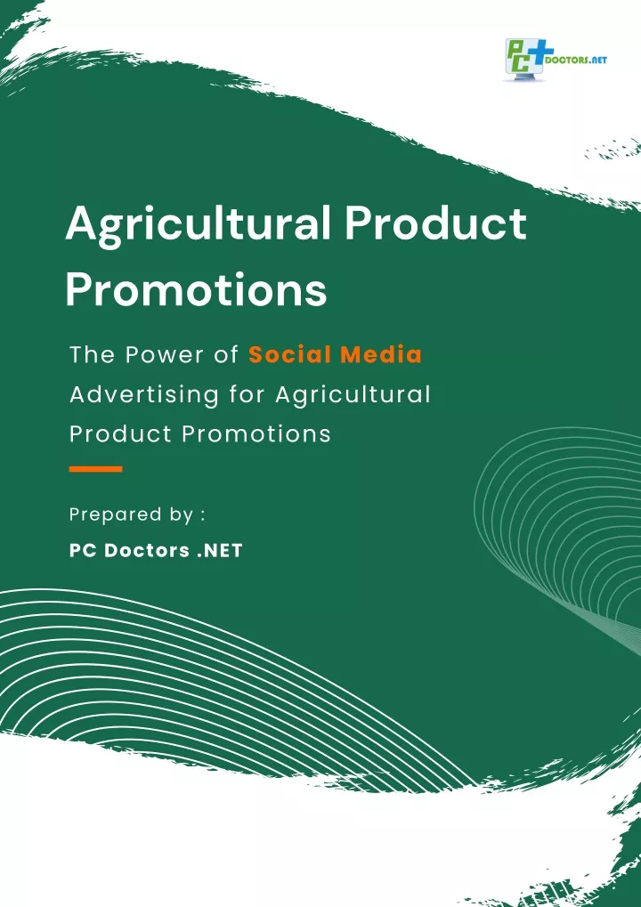 agricultural product promotions