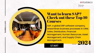 Want to learn SAP? Check out these Top 10 Courses