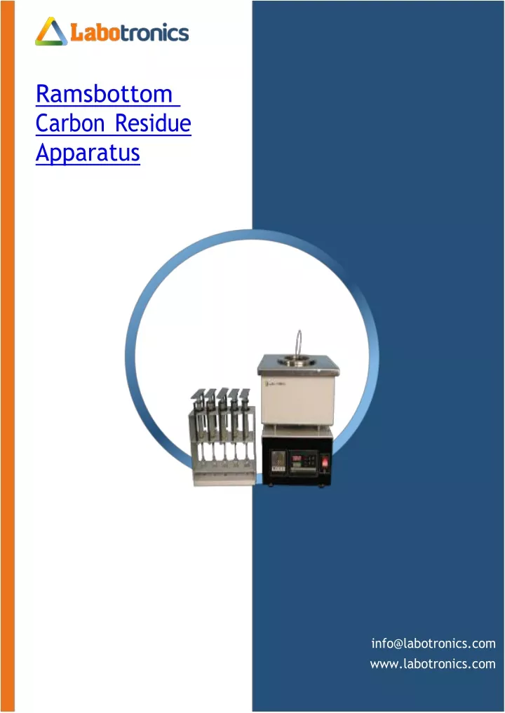 ramsbottom carbon residue apparatus