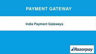 India Payment Gateways