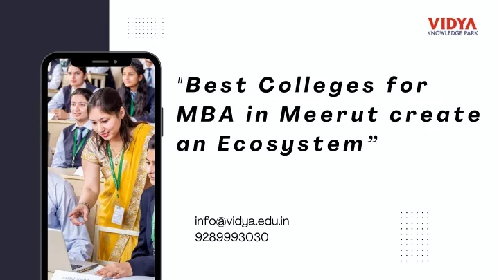 best colleges for mba in meerut create