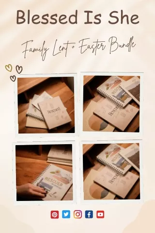 Find Meaningful Family Lent   Easter Bundle – Blessed Is She