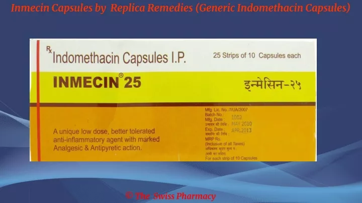 inmecin capsules by replica remedies generic