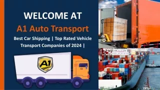 International Car Shipping at A1 Auto Transport