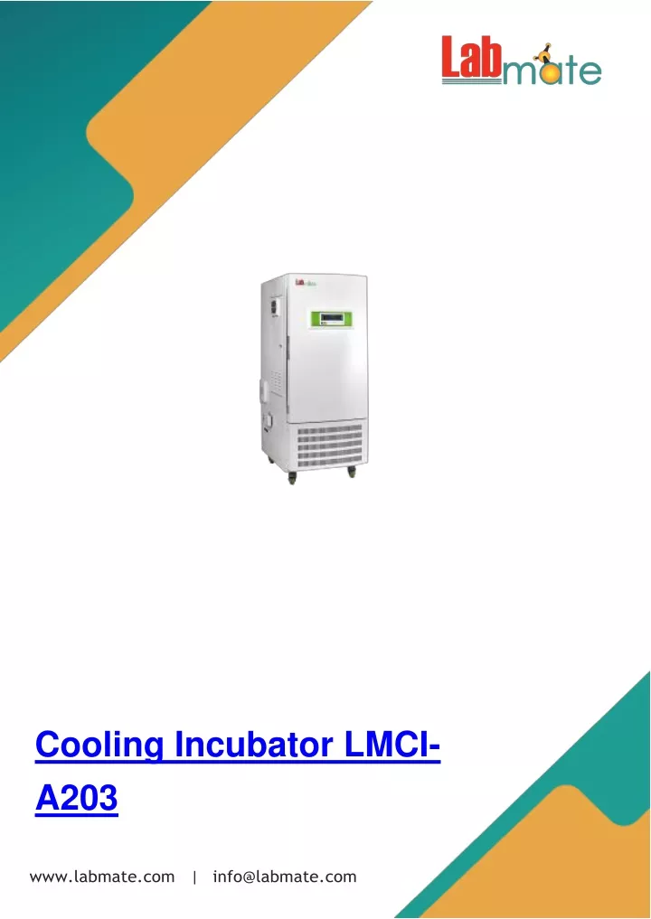 cooling incubator lmci a203