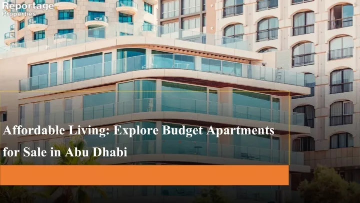affordable living explore budget apartments for sale in abu dhabi