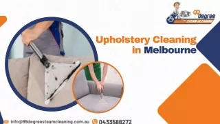 Professional Upholstery Cleaning in Melbourne