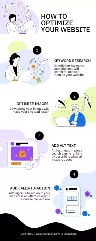 Search Engine Optimization Tips Infographic