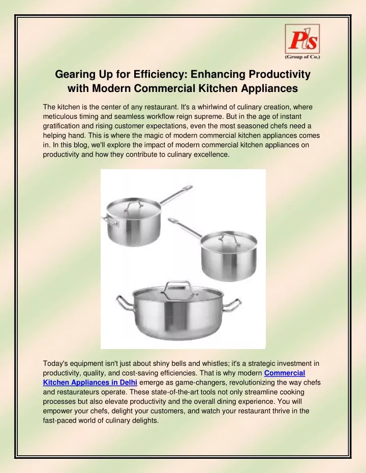 gearing up for efficiency enhancing productivity
